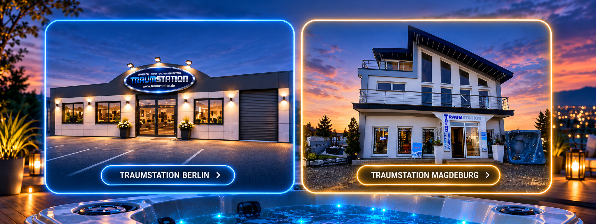 Traumstation Standorte Berlin und Magdeburg